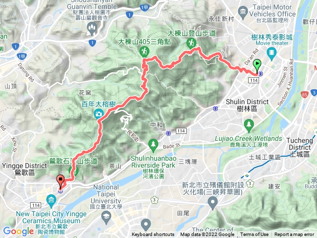 大棟山大縱走（樹林-鶯歌）