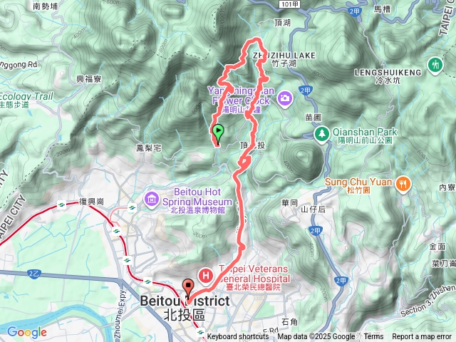 十八份山、竹子湖預覽圖