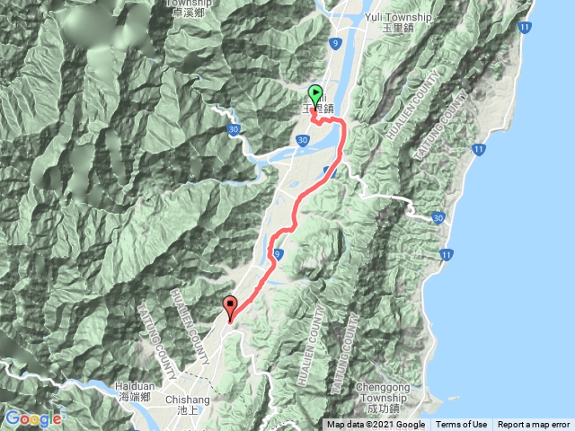 D7 玉里到富里徒步環島