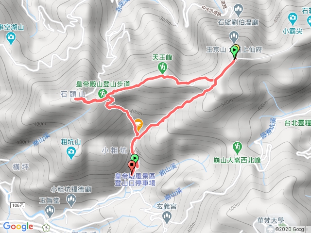 皇帝殿東西峰O型