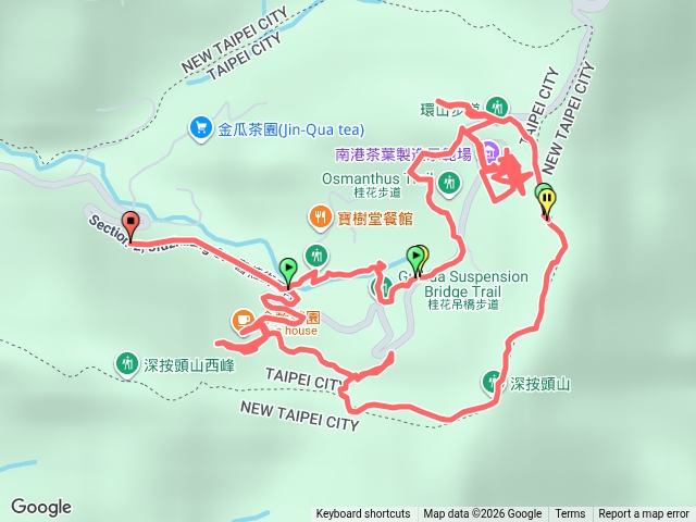 南港茶山步道0型預覽圖