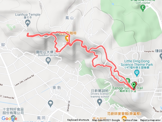 211106鳳崎落日步道