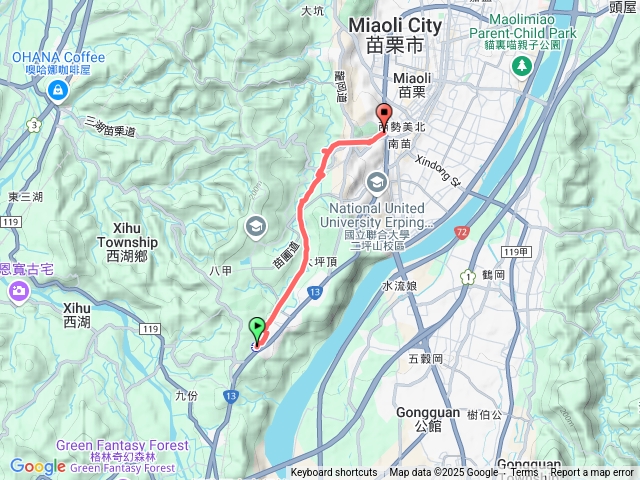 苗栗縣銅鑼山線自行車道
