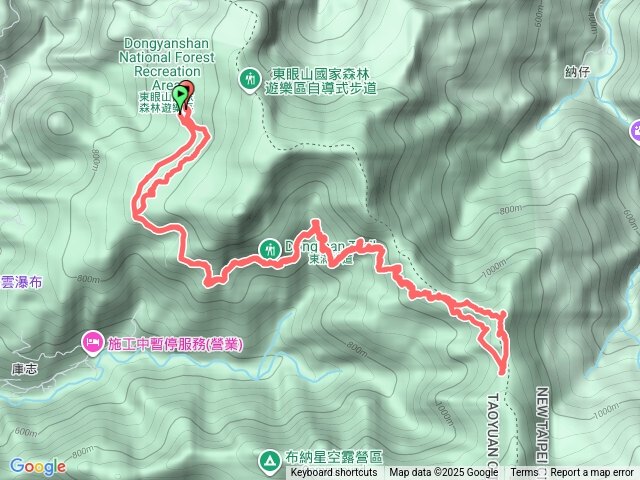 東滿步道、拉卡山、森林知性步道