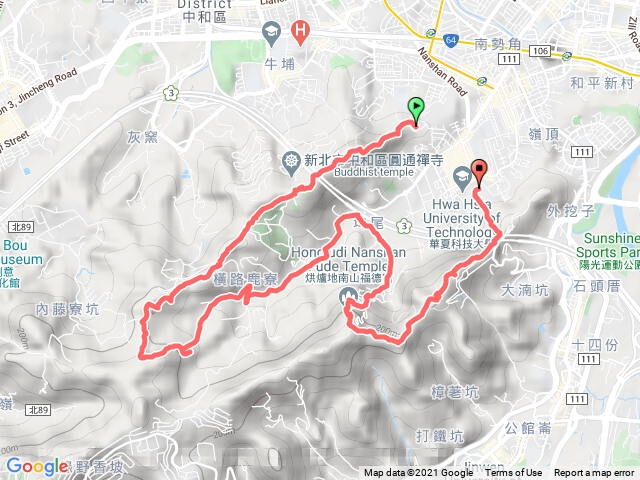 圓通寺烘爐地o型