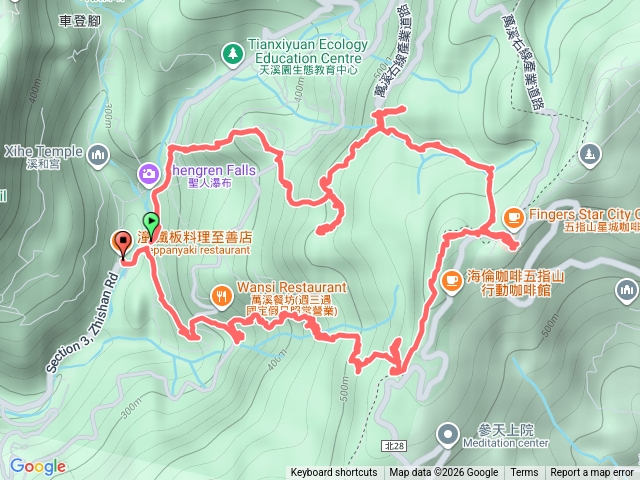 20260110梅花山系（雙溪山、梅花山西峰、大石展望點、梅花山北峰、梅花山、梅花山南峰、梅花山西南峰、帕米爾公園）預覽圖