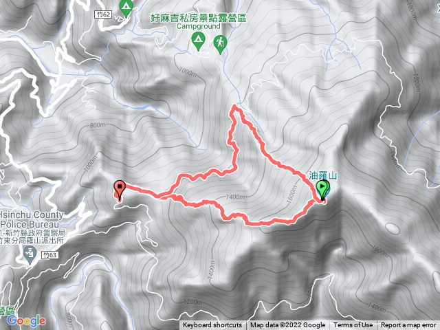 油羅山