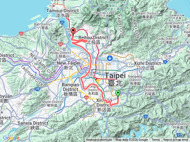 台北大縱走第八段預覽圖