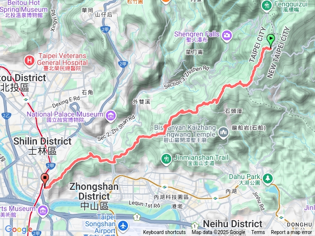 界寮縱走西段預覽圖
