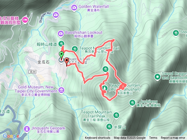 煙囪、哈巴狗、茶壺山
