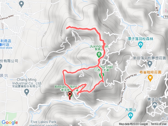 聚興山，林牛山走一回