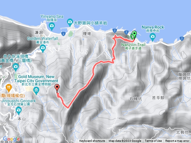 劍龍鉅齒嶺健走1120315