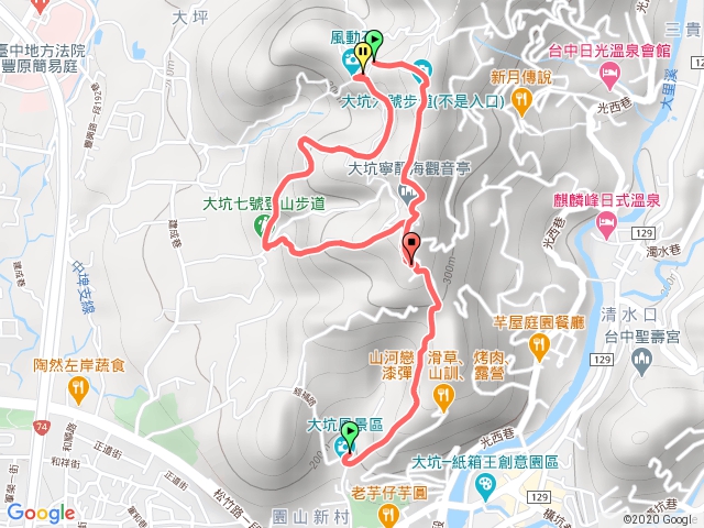 大坑10,6,7
