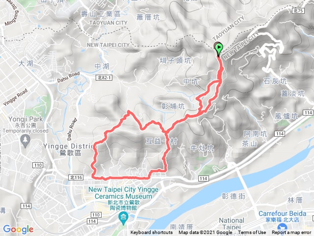 大榕樹縱走西鶯山、鶯歌石山