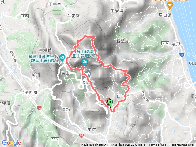 觀音山硬漢嶺占山O型