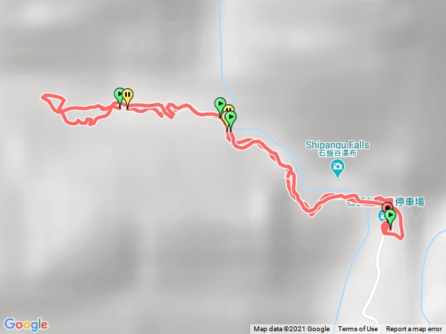 豐山-石盤谷瀑布步道