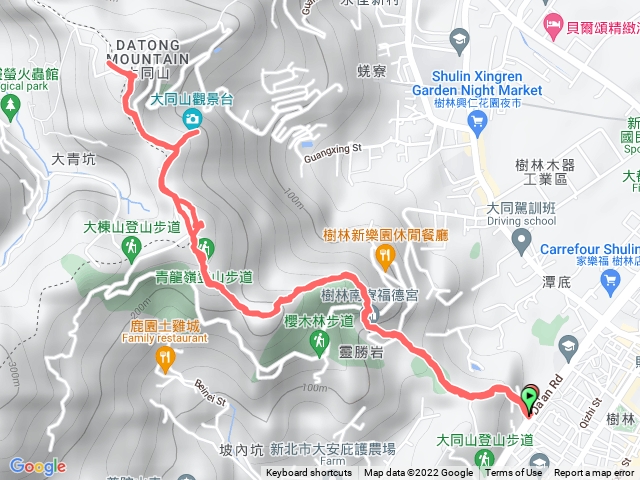 大同山、青龍嶺、三角埔頂山