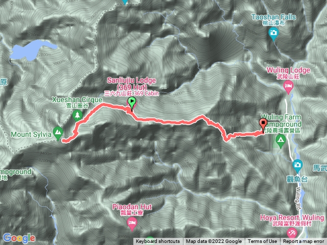 雪山主東-day3黑森林,圈谷雪山主峰