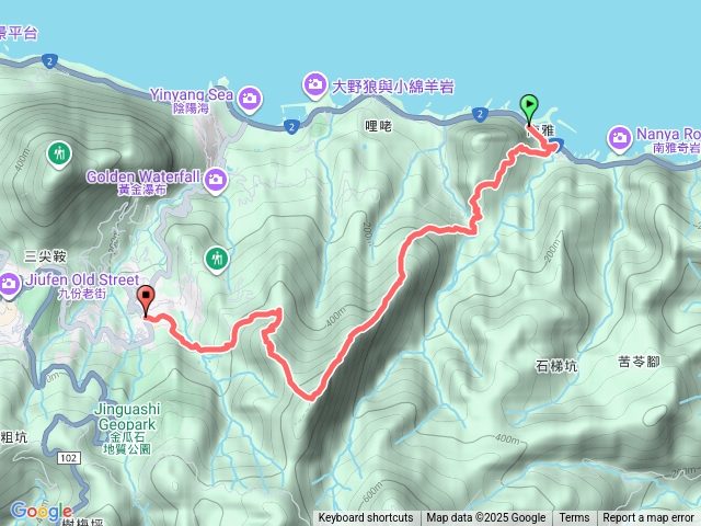 瑞芳劍龍稜鋸齒稜茶壺山預覽圖