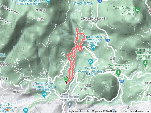 18份水圳走道天母水管路的起始源頭滾水頭再8字型走回來預覽圖