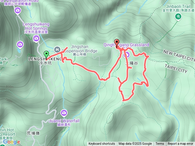 冷擎步道、擎天崗環形步道