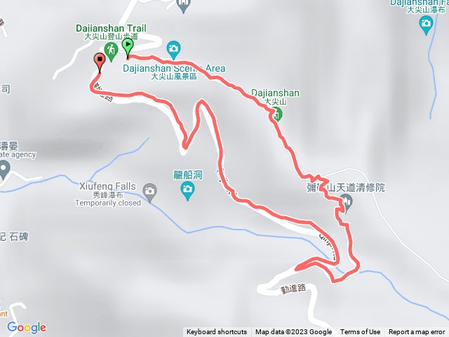 大尖山登山步道