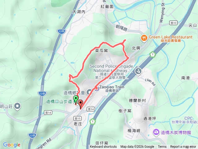 苗栗造橋口山步道O型