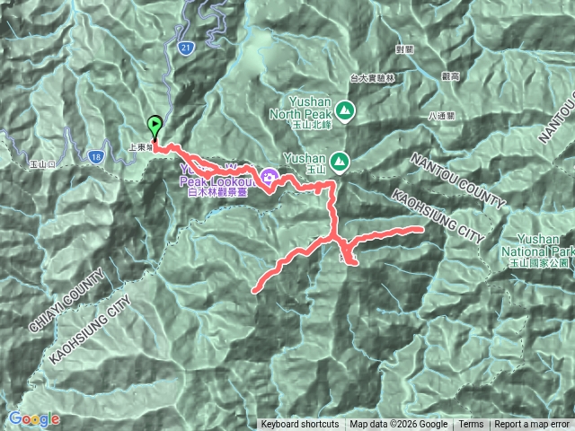 玉山後四峰單攻預覽圖