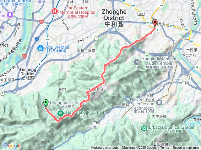 永寧站到南勢角站