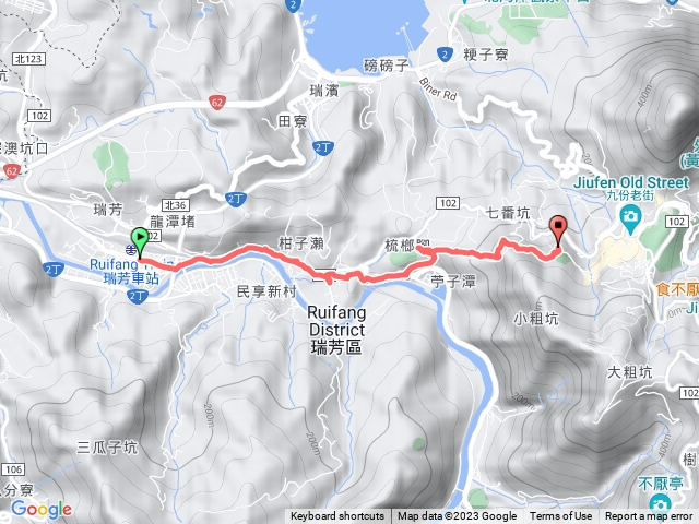 琉榔路步道九份