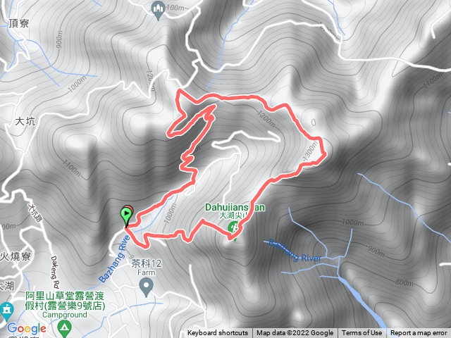 大湖尖山/天雲山/文峰山縱走