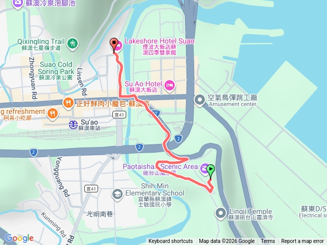 煙波大飯店-砲台山風景區