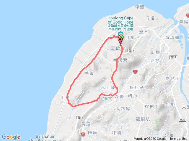 好望角半天寮舊砲台.舊鐵道