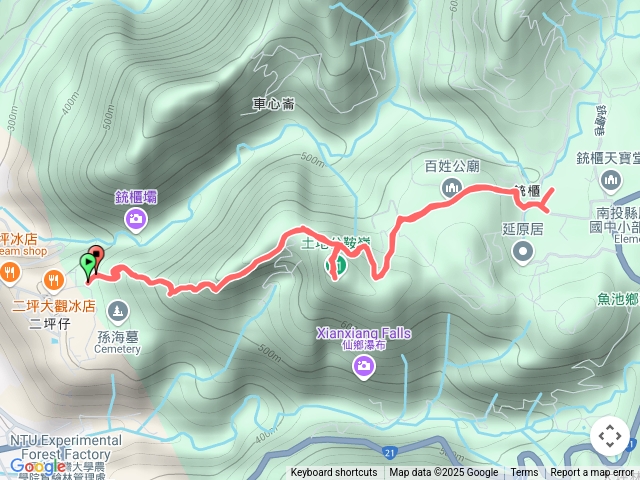 水沙漣古道預覽圖