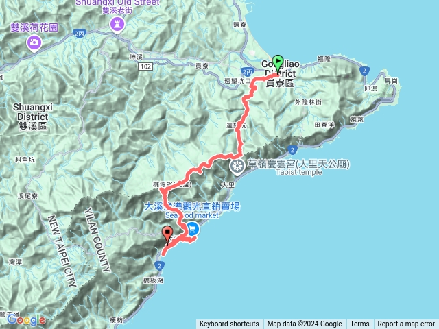 20241205福隆車站-草嶺古道-桃源谷-大溪車站（草嶺山 灣坑頭山 福德山 蕃薯寮山）預覽圖