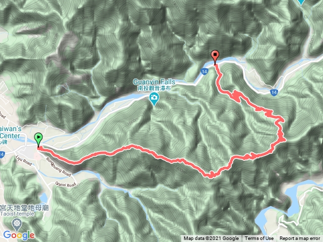 蜈巴縱走A-蜈蚣崙_板仔寮山_舊武界越山_埋石山-20210403