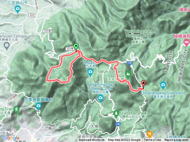 陪走台北大縱走第二三段