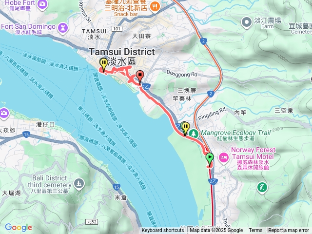 紅樹林➡️淡水