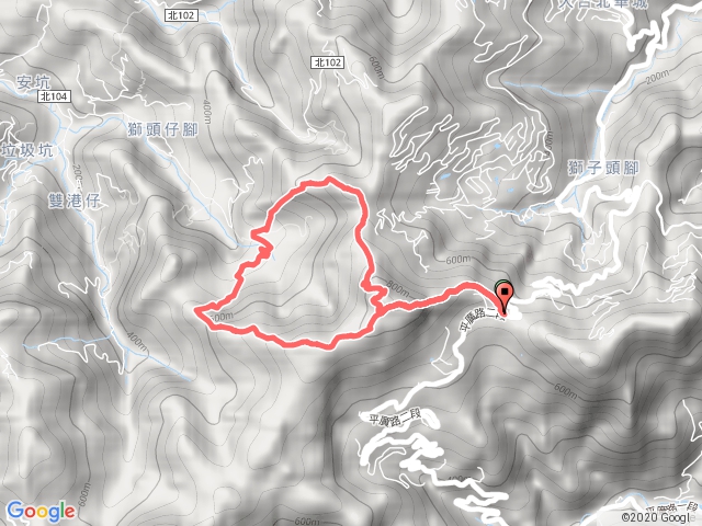 200509 三峽獅仔頭山、粽串尖、鹿母潭山O型