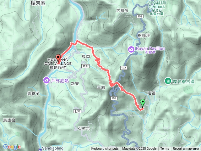 牡丹經金字碑古道到侯硐