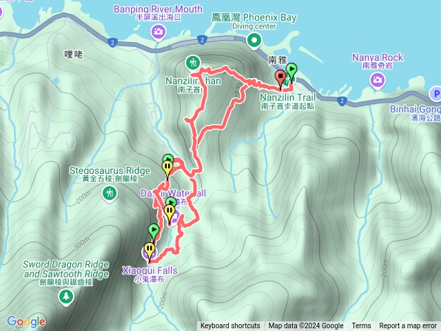 南新宮-大小鬼瀑布O型