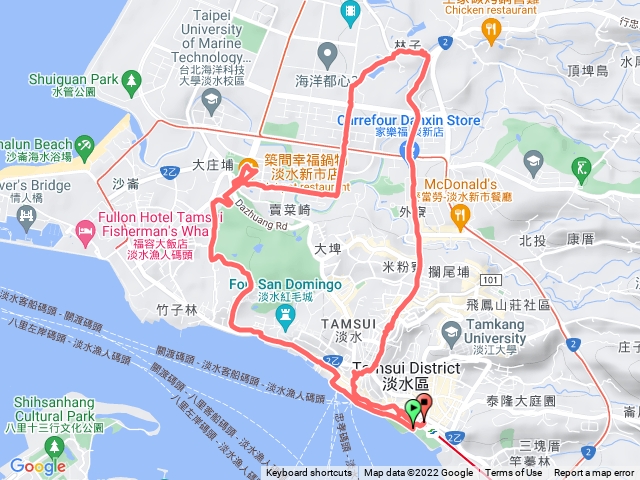 2022淡水一信健行活動