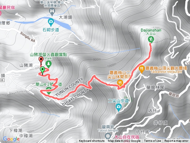 大尖山二尖山行