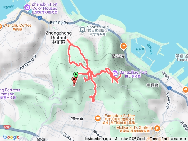 槓子寮炮台周遭步道預覽圖