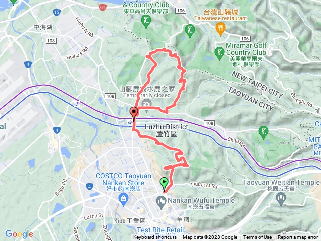 五酒桶山～南崁山～外社山～橫坑山