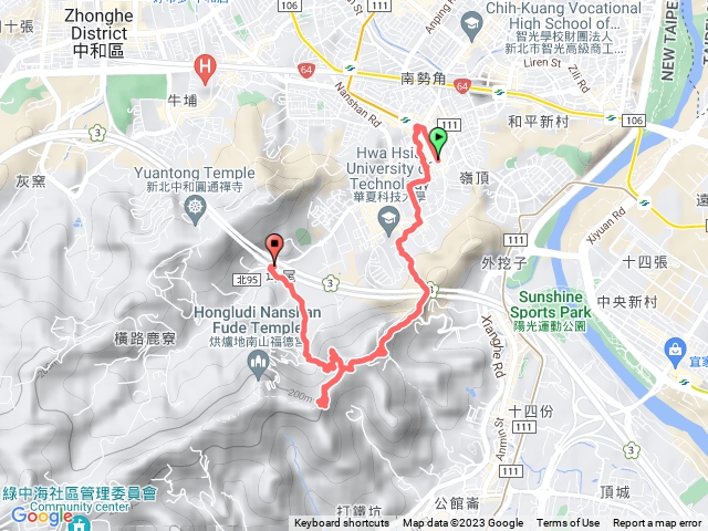 1120430烘爐地登山步道賞桐—鴛鴦亭-南勢角