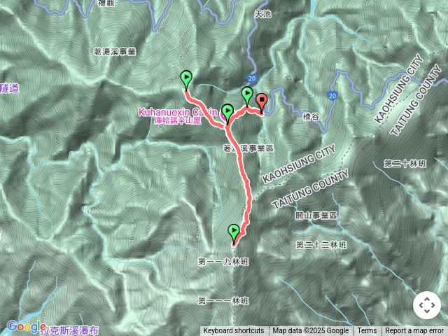 庫哈諾辛山，關山