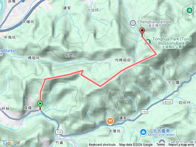 2025微笑山線大縱走尋寶集章任務微笑山線：【天上山系】望月亭桐花段20260219162208預覽圖