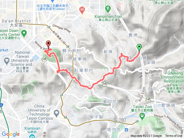 20210212妙高台～福州山公園