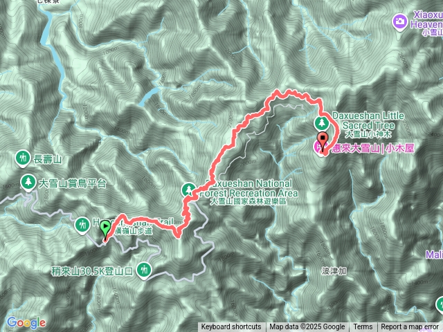 鳶嘴稍來木馬古道預覽圖